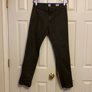 Gap Men Dark Gray Khakis size 31x32 slim